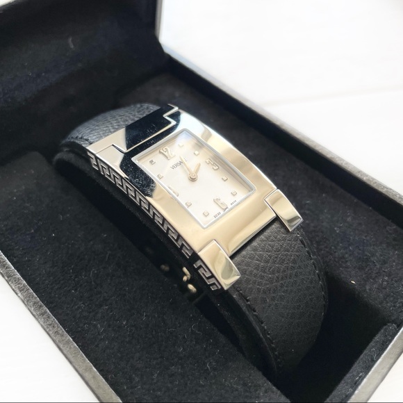 Versace ASQ99 Leather Watch, Vintage main image 9